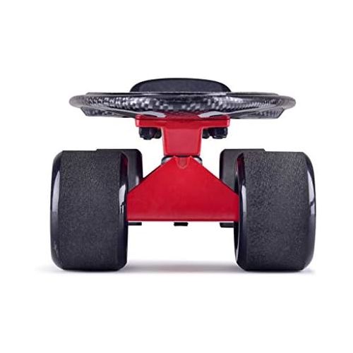  GuanMun Skateboard Allrad Strassenbuerste Strasse Einzelne Fisch Bord Erwachsene Professionelle Kinder Anfanger Reise Roller Persoenlichkeit Kleine Fischplatte (Farbe : Orange)