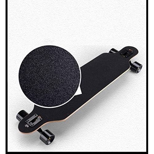  GuanMun Brush Street Skateboard Teen Anfanger Lange Board Road All Wheel Skate Jungen und Madchen Dance Board Erwachsene 4 Runden (groesse : C)