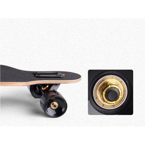  GuanMun Skateboard Anfanger Lange Board Road Vierradiger Scooter Jugendbuerste Street Boys und Girls Dance Board Erwachsene 4 Runden (groesse : B)