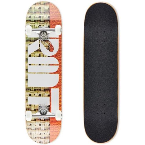  GuanMun Skateboard Professionelles Board Doppelt gekruemmte Erwachsene Jungen und Madchen Kinder Strassenbuerste Strasse Vier-Rad Short Board Skateboard Anfanger (groesse : A2)