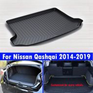 Guanchao New 1PCS automotive leather mats, car tail pads, car trunk pads Fit For Nissan Qashqai 2014 2015 2016 2017 2018 2019