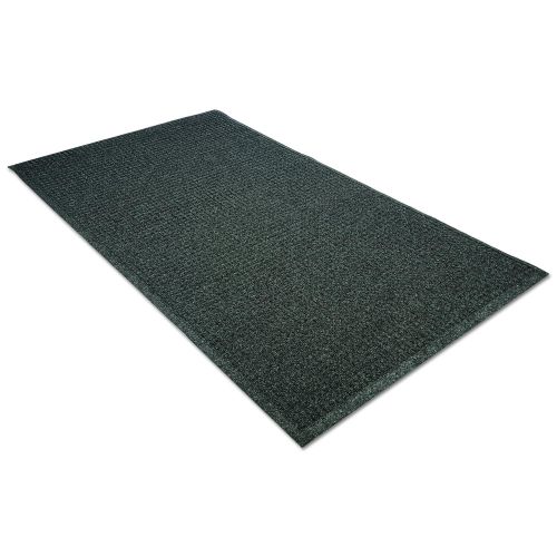  Guardian EcoGuard Indoor Wiper Floor Mat, Recycled Plastic and Rubber, 3 x 5, Charcoal