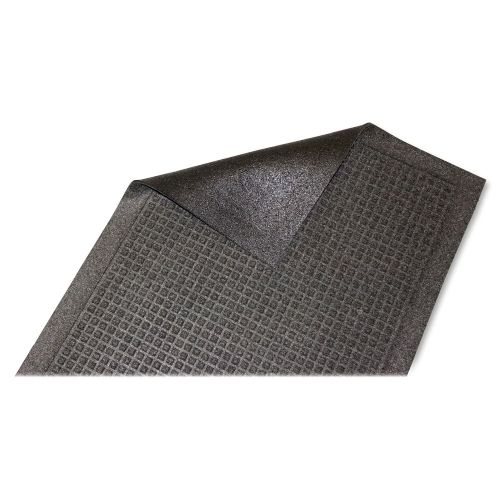  Guardian EcoGuard Indoor Wiper Floor Mat, Recycled Plastic and Rubber, 3 x 5, Charcoal