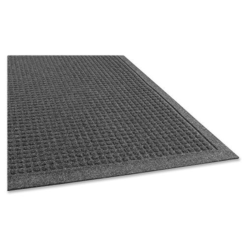  Guardian EcoGuard Indoor Wiper Floor Mat, Recycled Plastic and Rubber, 3 x 5, Charcoal