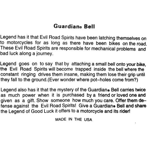  Guardian Bell Leprechaun Guardian Biker Bell