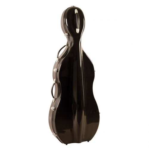  Guardian Cases Guardian CV-065-CBK Fiberglass Cello Case, Black