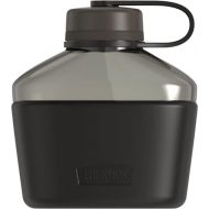 Guardian Collection by Thermos 32 Ounce Tritan Canteen Bottle with Silicone Sleeve, Smoke