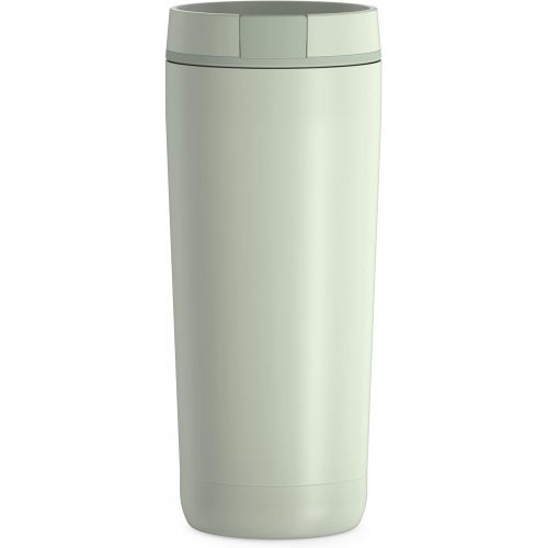 써모스 Guardian Collection by Thermos 18 Ounce Stainless Steel Travel Tumbler, Green