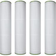 Guardian Filtration Products Pool Filter Cartridge 732-166-04 Four-Pack Replacement for UNICEL C-7494 Hayward Swimclear Cx1280re C5025 PA131, Filbur FC-1227