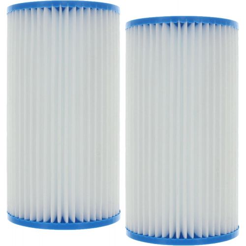  Guardian Filtration Products - 2 Pack Pool and Spa Filter Replacement for Pleatco PC7-120, Unicel C-4607, FC-3710, Intex A Simple Set, Coleco, & More Premium Pool & Spa Cartridge F
