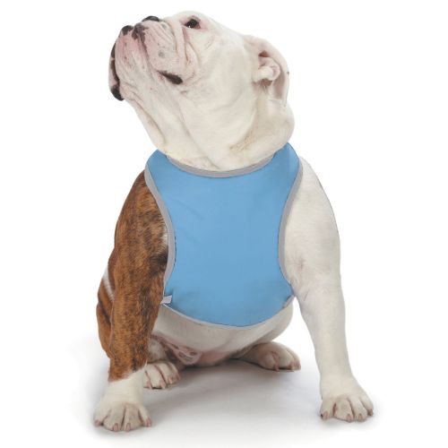  Guardian Gear Cool Pup Reflective Harness for Dogs, Small, Light Blue