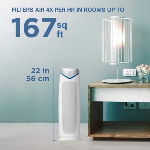  [아마존핫딜][아마존 핫딜] Guardian Technologies Germ Guardian True HEPA Filter Air Purifier for Home, Office, Bedrooms, Filters Allergies, Pollen, Smoke, Dust, Pet Dander, UV-C Sanitizer Eliminates Germs, Mold, Odors, Quiet 22 i
