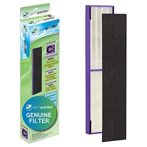  [아마존베스트]Germ Guardian FLT5250PT True HEPA GENUINE Air Purifier Replacement Filter C, with Pet Pure Treatment for GermGuardian AC5250PT, AC5000E, AC5300B, AC5350W, AC5350B, CDAP5500, and Mo