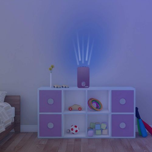  Guardian Technologies Germ Guardian HEPA Filter Air Purifier for Home, Kids Rooms, Night Light Projector, Filters Allergies, Pollen, Smoke, Dust, Pet Dander, UV-C Sanitizer Eliminates Germs, Mold, Odors