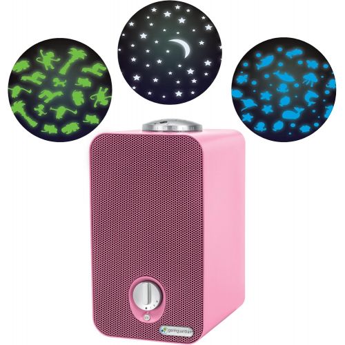  Guardian Technologies Germ Guardian HEPA Filter Air Purifier for Home, Kids Rooms, Night Light Projector, Filters Allergies, Pollen, Smoke, Dust, Pet Dander, UV-C Sanitizer Eliminates Germs, Mold, Odors