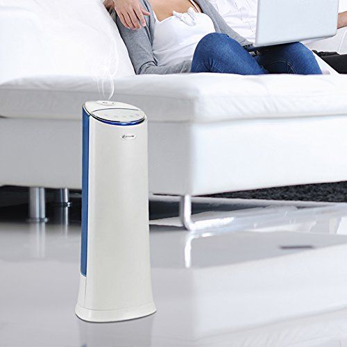  Guardian Technologies PureGuardian 7.4L Output per Day Ultrasonic Warm and Cool Mist Humidifier Tower with...