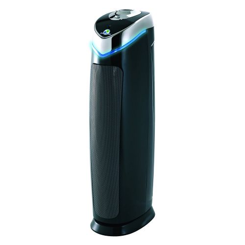  Guardian Technologies GermGuardian RAC5000 Factory Reconditioned 3-in-1 True HEPA Air Purifier with UV Sanitizer and Odor Reduction, 28-Inch Tower