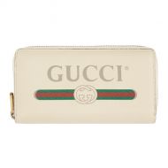 Gucci Off-White Logo Continental Wallet