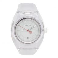 Gucci White Transparent G-Sync Watch