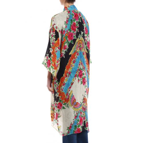 구찌 Gucci Light damask open front kimono
