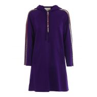 Gucci Hoodie style technical jersey dress