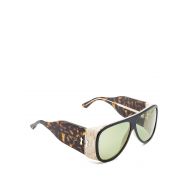 Gucci Aviator broad temple sunglasses