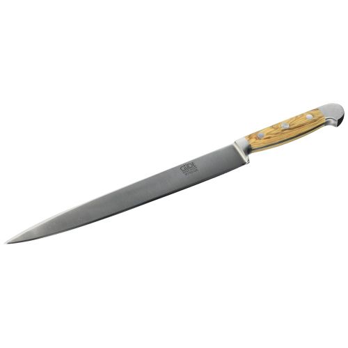  Guede Schinkenmesser ALPHA-OLIVE Serie Klingenlange: 26 cm Olivenholz, X765/26| Kuechenmesser - Geschmiedet - Solingen, Wurstmesser - scharf - langlebig - hochwertig