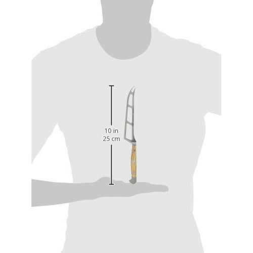  Guede Kasemesser ALPHA-OLIVE Serie Klingenlange: 15 cm Olivenholz, X290/15, Messer - Solingen - Deutsche Qualitat, robust - scharf - geschmiedet - hochwertig