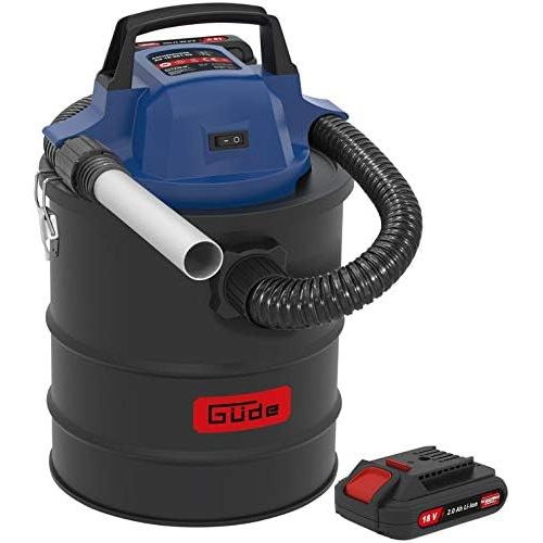  [아마존베스트]Guede battery ash vacuum cleaner fireplace vacuum cleaner fine dust filter 15 litres