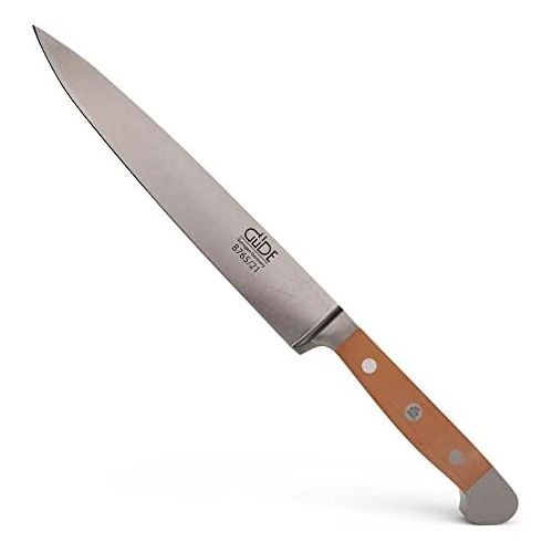  [아마존베스트]Guede Alpha Birne Series Ham Knife, Blade Length: 21cm, Pear wood butt B765/21