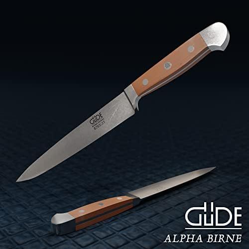  [아마존베스트]Guede Alpha Birne Series Ham Knife, Blade Length: 21cm, Pear wood butt B765/21