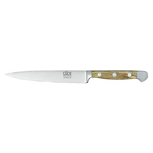  [아마존베스트]Guede Adult Ham Knife Alpha Olive Series Blade Length: 16 cm Olive Wood Knife, One Size