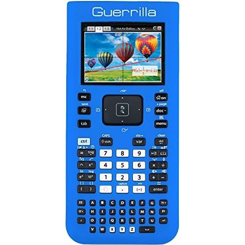  [아마존베스트]Guerrilla Silicone Case for Texas Instruments TI Nspire CX/CX CAS Graphing Calculator, Black