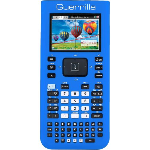  [아마존베스트]Guerrilla Silicone Case for Texas Instruments TI Nspire CX/CX CAS Graphing Calculator, Black