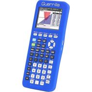 Guerrilla Silicone Case for Texas Instruments TI-84 Plus CE Color Edition Graphing Calculator With Screen protector and Graphing Ruler, Blue