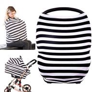 [아마존베스트]Gufix Baby Car Seat Cover - Multi Use Nursing Cover Pattern - Ideal Grocery Cart Cover and Highchair - Nursing...