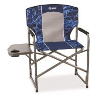 Guide Gear Oversized Directors Camping Chair, 500-lb. Capacity, Mossy Oak Elements Agua