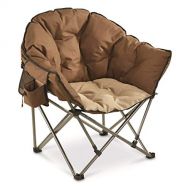 Guide Gear Oversized Club Camp Chair, 500 lb. Capacity, Tan/Brown