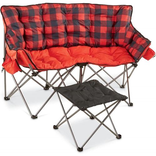  Guide Gear Camping Chair Foot Stool, Folding, Collapsible, Portable Footrest