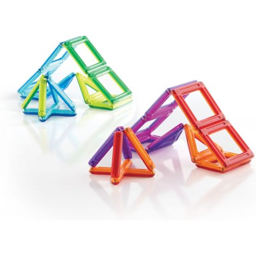  Guidecraft PowerClix Frame Magnetic Building Blocks Set - 26 Piece, Stem Educational Creative Construction Toy
