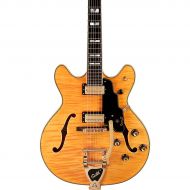 Guild},description:Featuring Guild’s iconic double-cutaway Starfire body shape, the Starfire VI has stunning AAA flamed maple top, back, and sides, and a solid centerblock. Dual LB