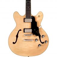 Guild},description:The Starfire IV ST Flamed Maple puts a modern twist on a highly popular semi-hollow Guild classic. With its graceful double cutaway and thinline body, the origin
