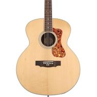 Guild BT-258E Baritone Deluxe Acoustic-Electric Guitar - Natural