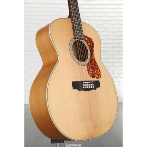  Guild F-2512E Maple, 12-String Acoustic-Electric Guitar - Blonde