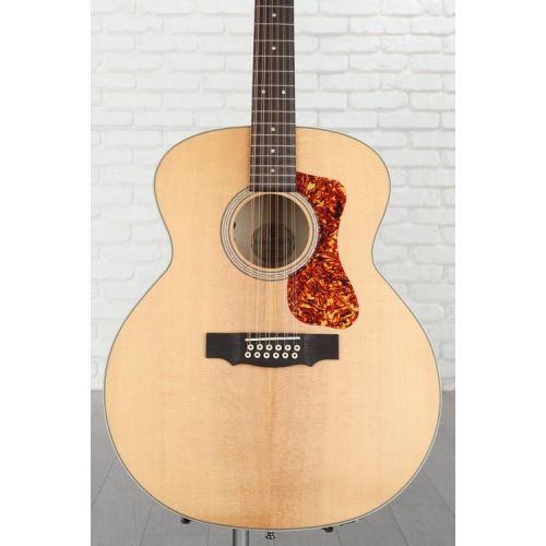  Guild F-2512E Maple, 12-String Acoustic-Electric Guitar - Blonde