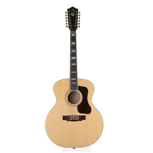  Guild F-512E Maple, Jumbo 12-String Acoustic-Electric Guitar - Natural
