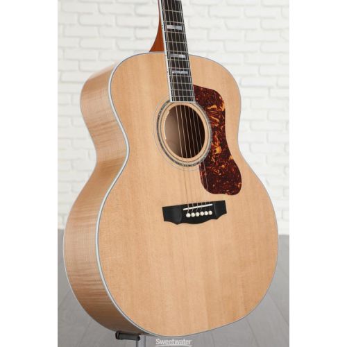  Guild F-55E, Jumbo Acoustic-Electric Guitar - Natural Maple