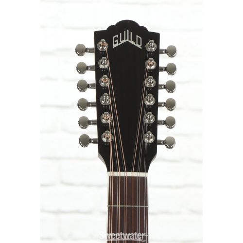 Guild D-2612CE Deluxe 12-string Acoustic-electric Guitar - Antique Sunburst