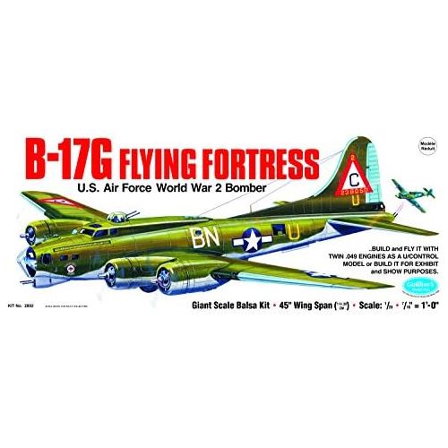  Guillows Boeing B-17G Flying Fortress Model Kit