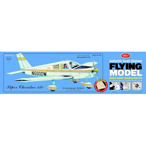  Guillows Piper Cherokee 140 Laser Cut Model Kit